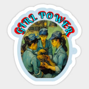 Girl Power Sticker